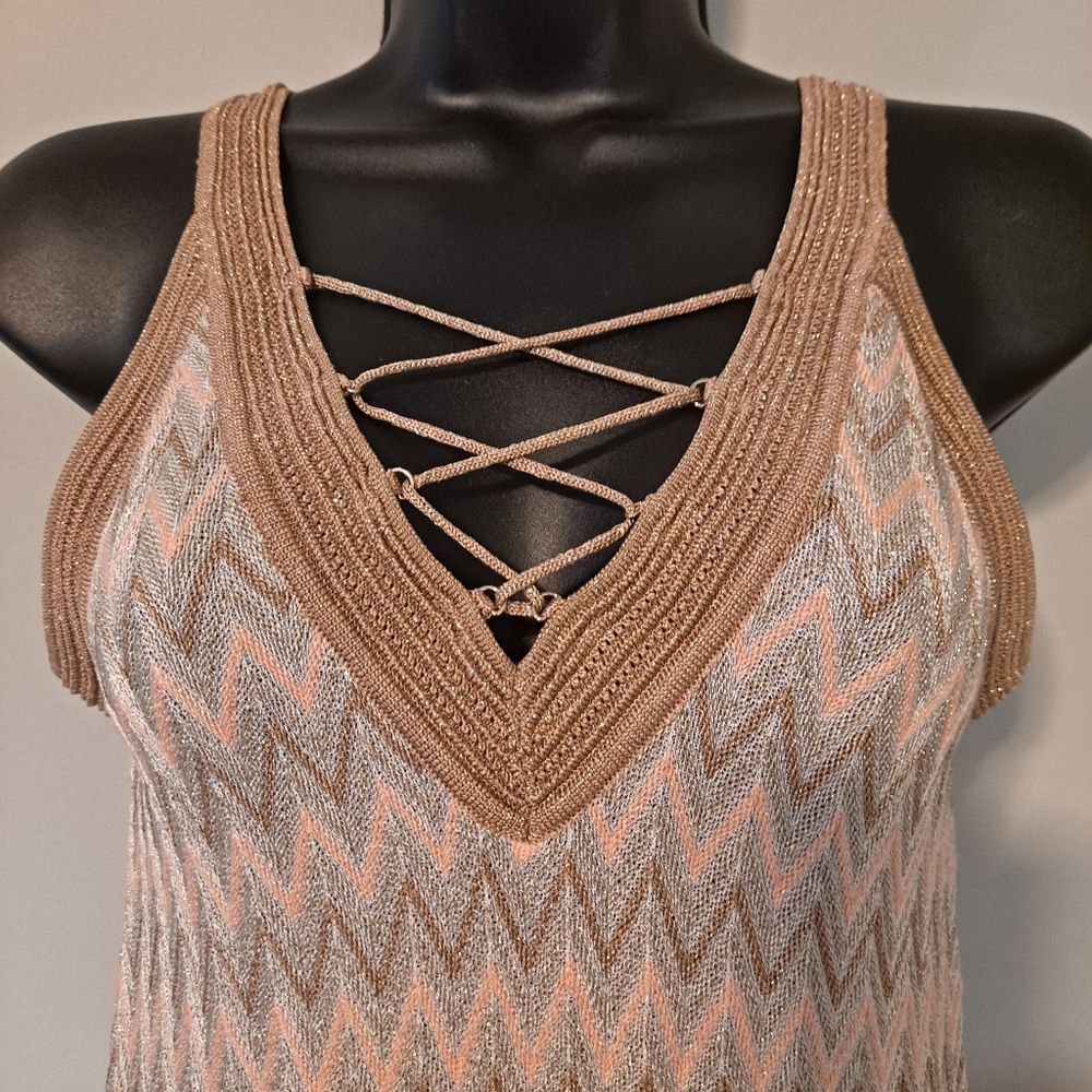 White house black market sleeveless sweater. NEW without tags
